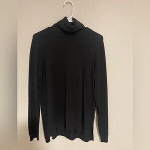 Cyrus women turtleneck black long sleeve top